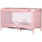 Patut pliabil Chipolino Capri Cat pink