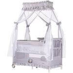 Patut pliabil Chipolino Palace Hippo grey