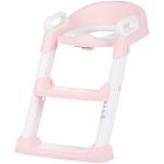 Reductor toaleta cu scara Chipolino Skippy pink