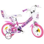 Bicicleta copii Dino Bikes 12" Fairy roz