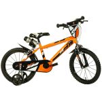 Bicicleta copii Dino Bikes 14" R88 portocaliu