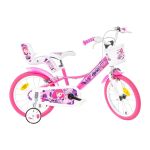 Bicicleta copii Dino Bikes 16" Fairy roz