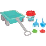Set jucarii nisip Pilsan Carucior cu accesorii