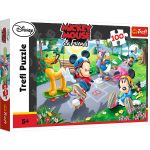 Puzzle Trefl Disney Mickey Mouse, Joaca pe role 100 piese