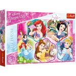 Puzzle Trefl Disney Princess, Printesele fermecate 100 piese