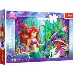 Puzzle Trefl Disney The Little Mermaid, De-a v-ati ascunselea 100 piese