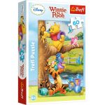 Puzzle Trefl Disney Winnie the Pooh, O mica atentie 60 piese
