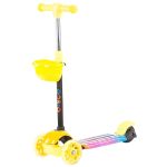 Trotineta Chipolino Disco yellow pink