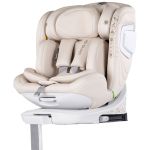 Scaun auto Chipolino Clima Air I-Size 40-150 cm cu sistem Isofix si sezut rotativ biscotta