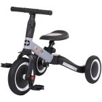 Tricicleta si bicicleta Chipolino Smarty 2 in 1 grey