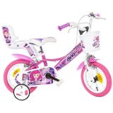 Bicicleta copii Dino Bikes 12" Fairy roz