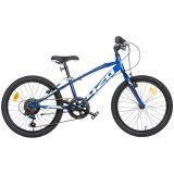 Bicicleta copii Dino Bikes 20" MTB baieti Sport albastru cu 6 viteze