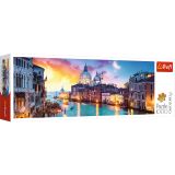 Puzzle Trefl Panorama, Canal Grande Venetia 1000 piese