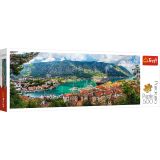 Puzzle Trefl Panorama, Kotor Muntenegru 500 piese