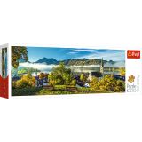 Puzzle Trefl Panorama, Lacul Schliersee 1000 piese