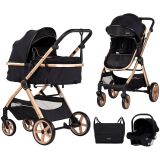 Carucior Chipolino Vista 3 in 1 blackberry