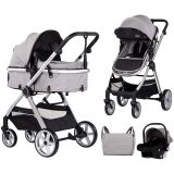 Carucior Chipolino Vista 3 in 1 cloud grey