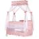 Patut pliabil Chipolino Palace Cat pink