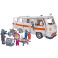 Masina Simba Masha and the Bear Ambulance cu accesorii
