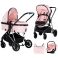 Carucior Chipolino Aura 3 in 1 pink marshmallow