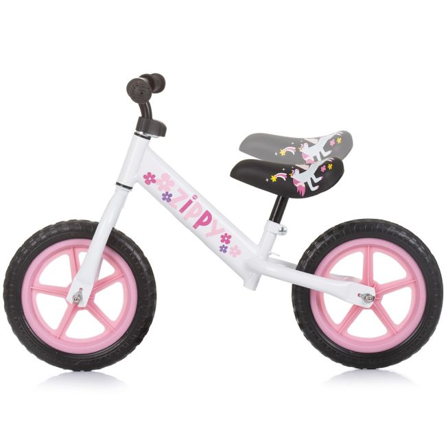 Bicicleta fara pedale Chipolino Zippy pink