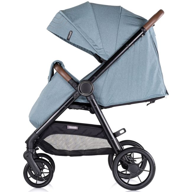 Carucior sport Chipolino Ultera cu husa picioare basil