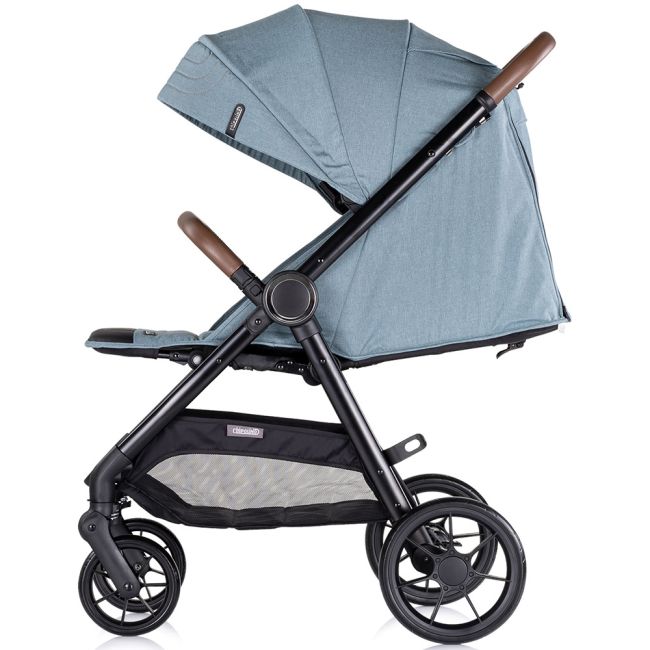 Carucior sport Chipolino Ultera cu husa picioare basil