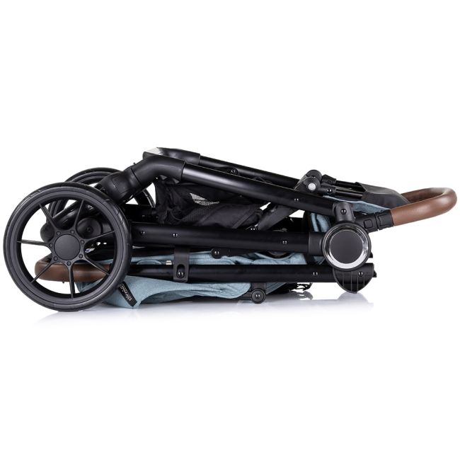 Carucior sport Chipolino Ultera cu husa picioare basil