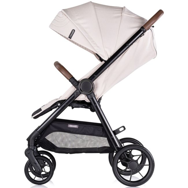 Carucior sport Chipolino Ultera cu husa picioare biscotta