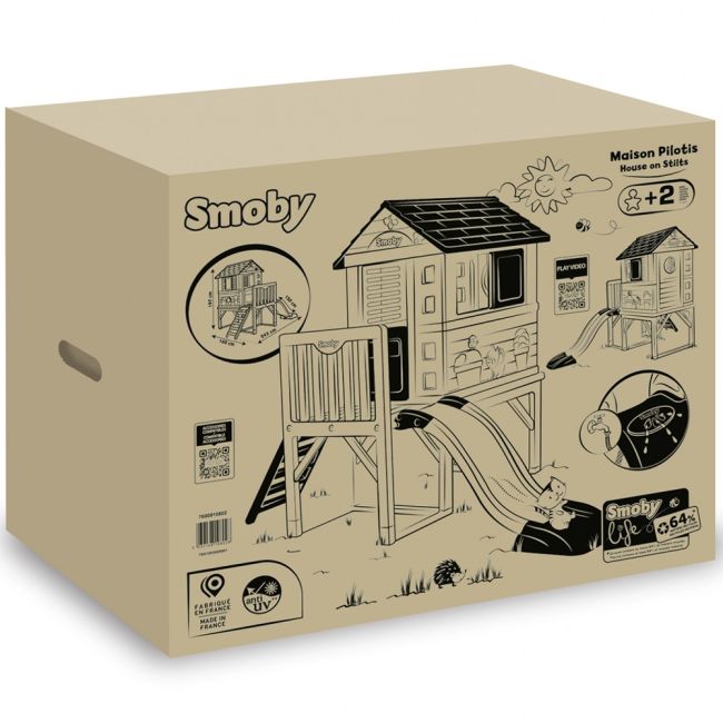 Casuta pentru copii Smoby Life pe piloni