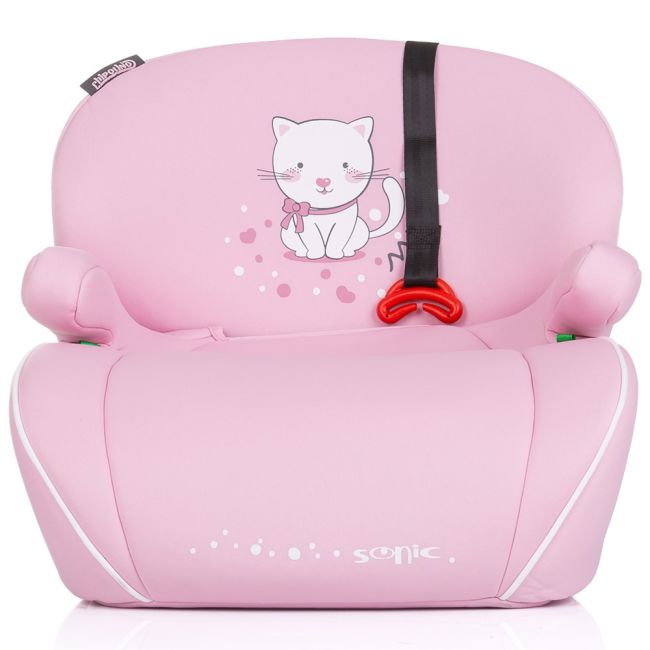 Inaltator auto Chipolino Sonic I-Size 125-150 cm cu sistem Isofix kitten, testat ADAC