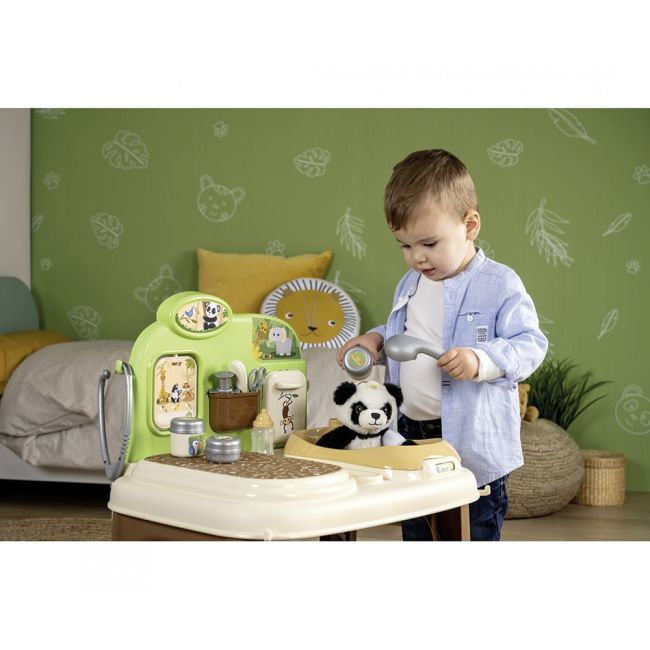 Jucarie Smoby Animal Care Center cu 19 accesorii