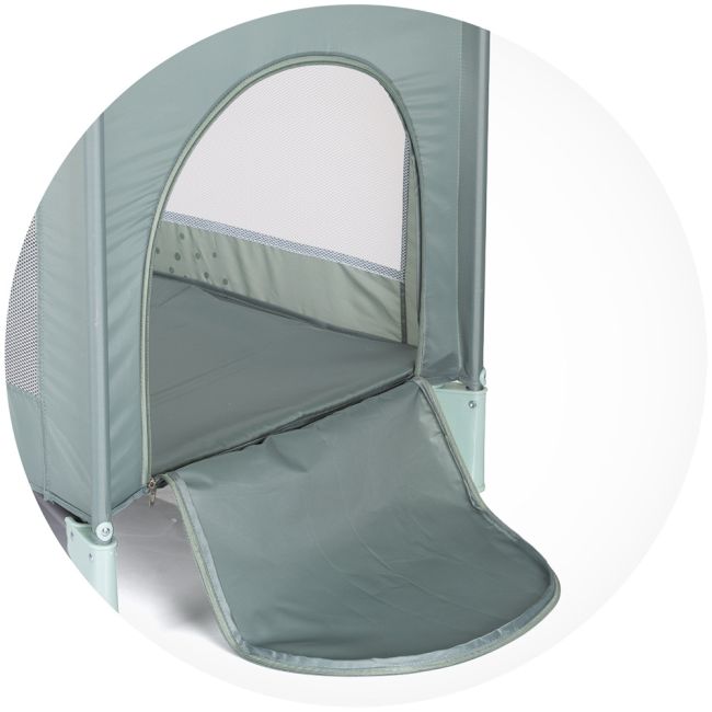 Patut pliabil Chipolino Capri Hippo green