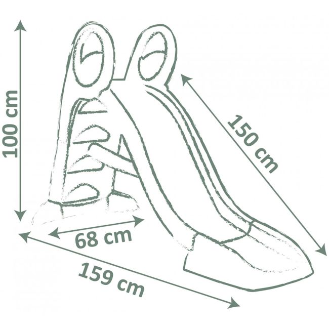 Tobogan Smoby Life GM albastru