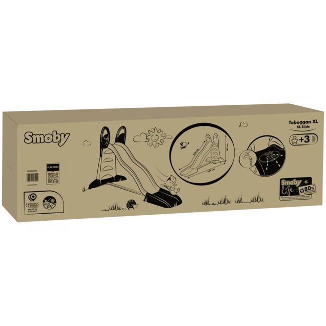 Tobogan Smoby Life XL verde