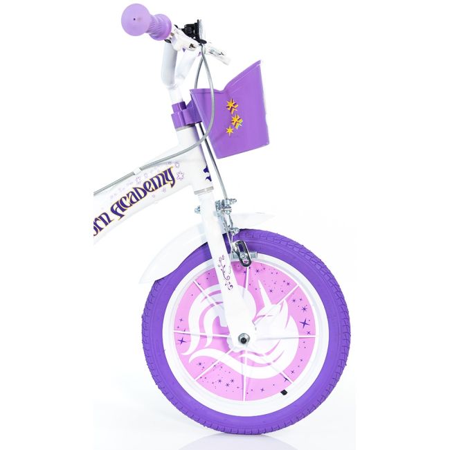Bicicleta copii Dino Bikes 14" Unicorn Academy