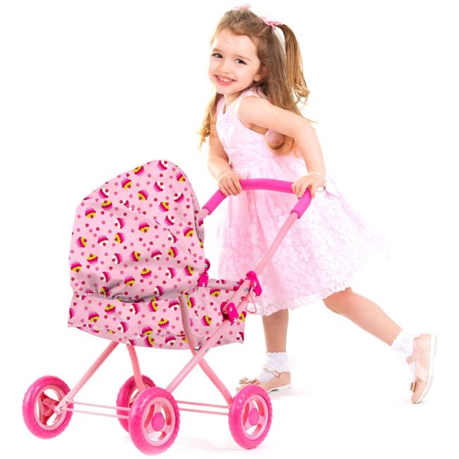 Carucior pentru papusi Chipolino Emily cupcakes