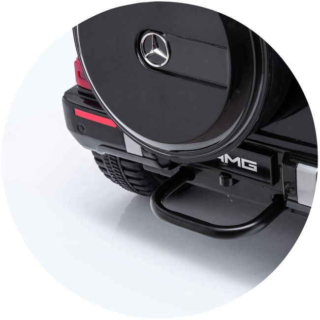 Masinuta electrica Chipolino SUV Mercedes G63 AMG cu scaun din piele si roti EVA black