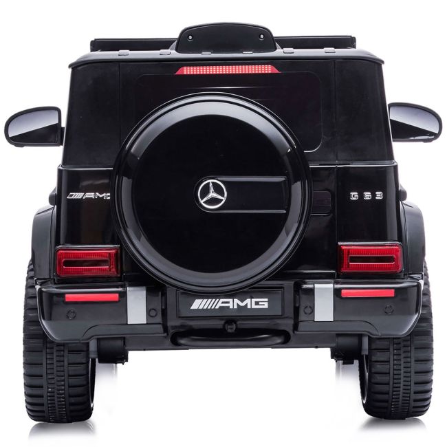 Masinuta electrica Chipolino SUV Mercedes G63 AMG cu scaun din piele si roti EVA black