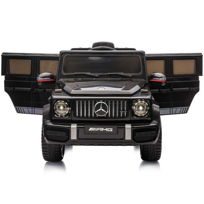 Masinuta electrica Chipolino SUV Mercedes G63 AMG cu scaun din piele si roti EVA black