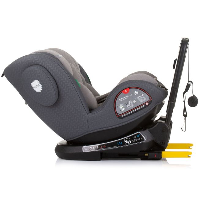 Scaun auto Chipolino Peak I-Size 40-150 cm granite cu sistem Isofix