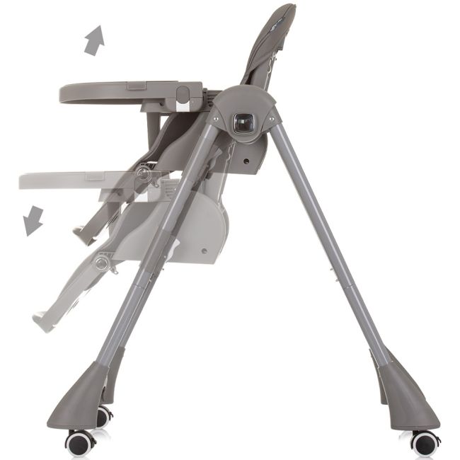 Scaun de masa Chipolino Candy Shop granite