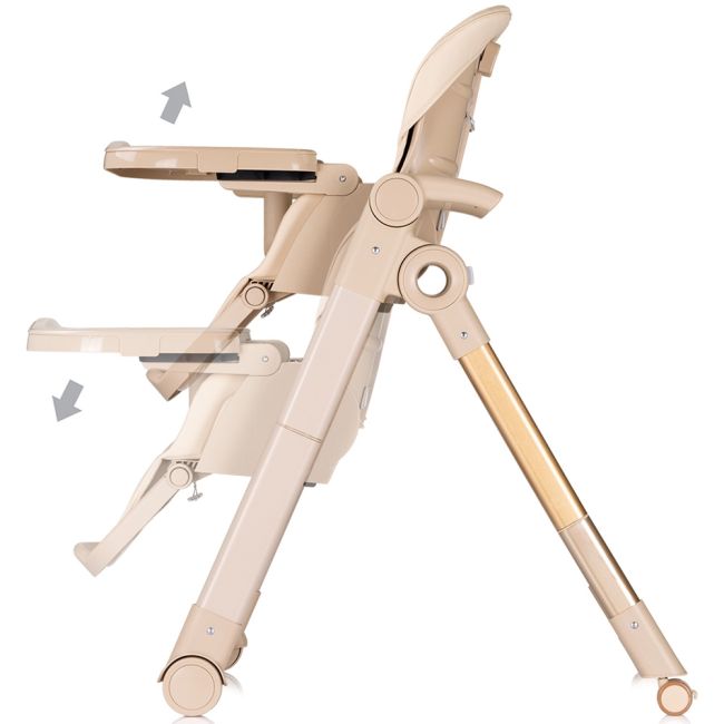 Scaun de masa Chipolino Super Chef 2 in 1 tiramisu