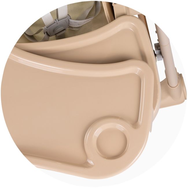 Scaun de masa Chipolino Super Chef 2 in 1 tiramisu