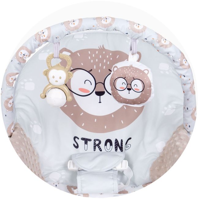 Scaunel balansoar Chipolino Melody beige