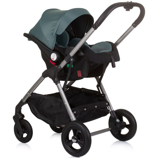Carucior Chipolino Infinity 3 in 1 pastel green