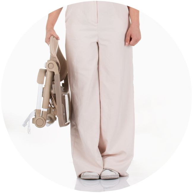 Inaltator scaun de masa Chipolino Muffin macadamia