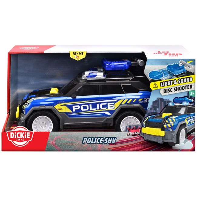 Masina de politie Dickie Toys Police SUV 30 cm cu lumini si sunete