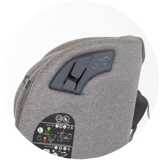 Scaun auto Chipolino X Factor I-Size 40-150 cm flamingo cu sistem Isofix