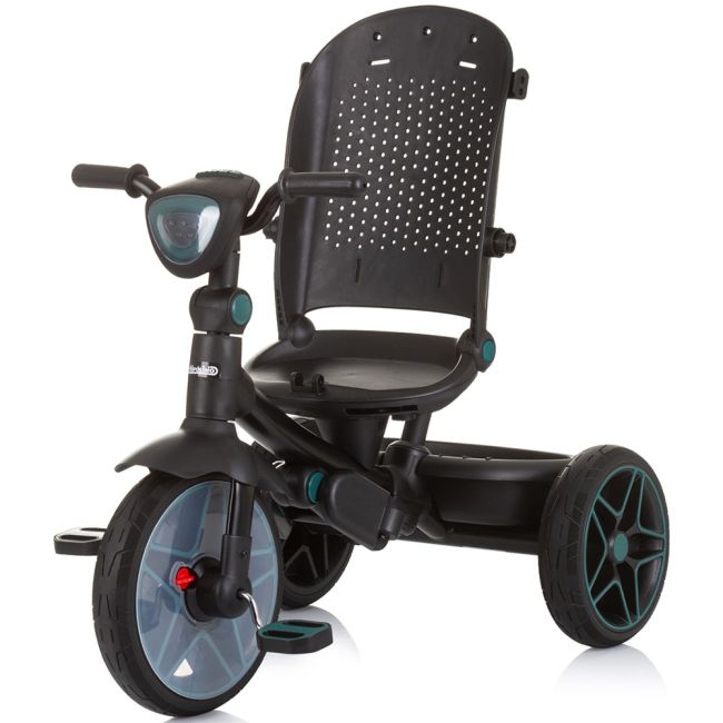 Tricicleta cu copertina si sezut reversibil Chipolino Derby teal